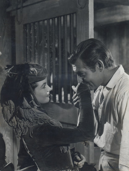 1939 Gone with the Wind Original Photo. Clark Gable, Vivvien Leigh. PSA Type 11