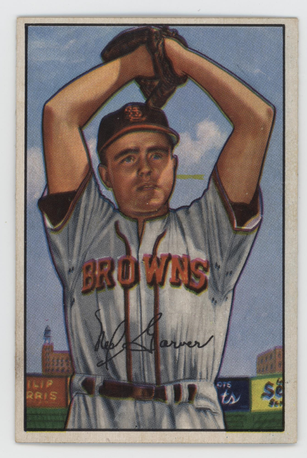 Ned Garver 1952 Bowman. 