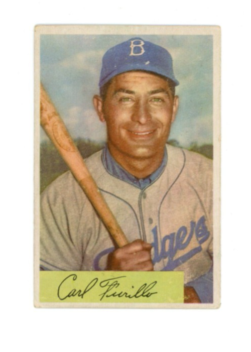 1954 Bowman Carl Furillo0
