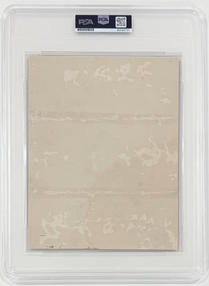 Rare Babe Ruth Signed Photo, M114 Baseball Magazine Premium circa 1927. PSA3