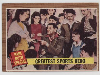 Babe Ruth 1962 Topps 