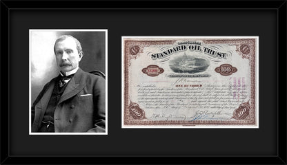 1888 Standard Oil Trust Stock Certificate Signed by John D. Rockefeller0