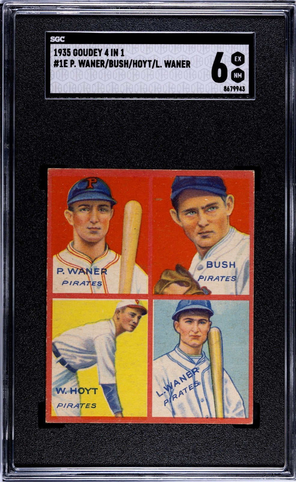 1935 Goudey 4 in 1 