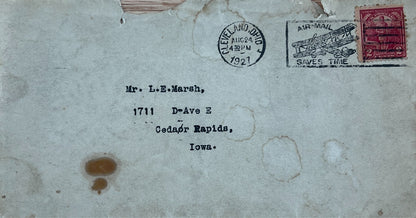 Walter Johnson Signed Letter and Fingerprints. 1947. Gem Mint, PSA 105