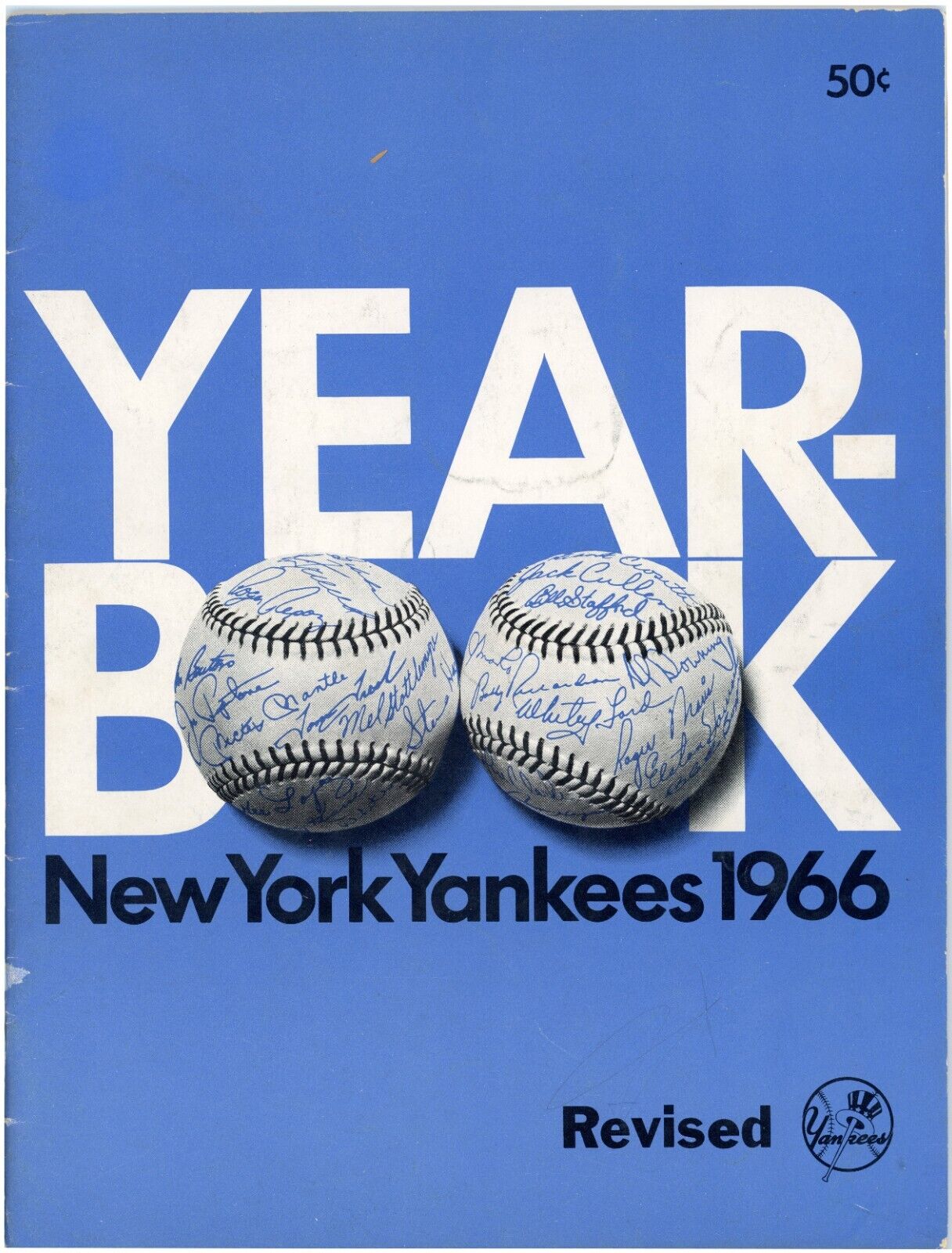 1966 Yankees Yearbook