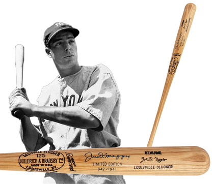 Joe DiMaggio Signed Bat, Louisville Slugger. 1941 Limited Edition. JSA0