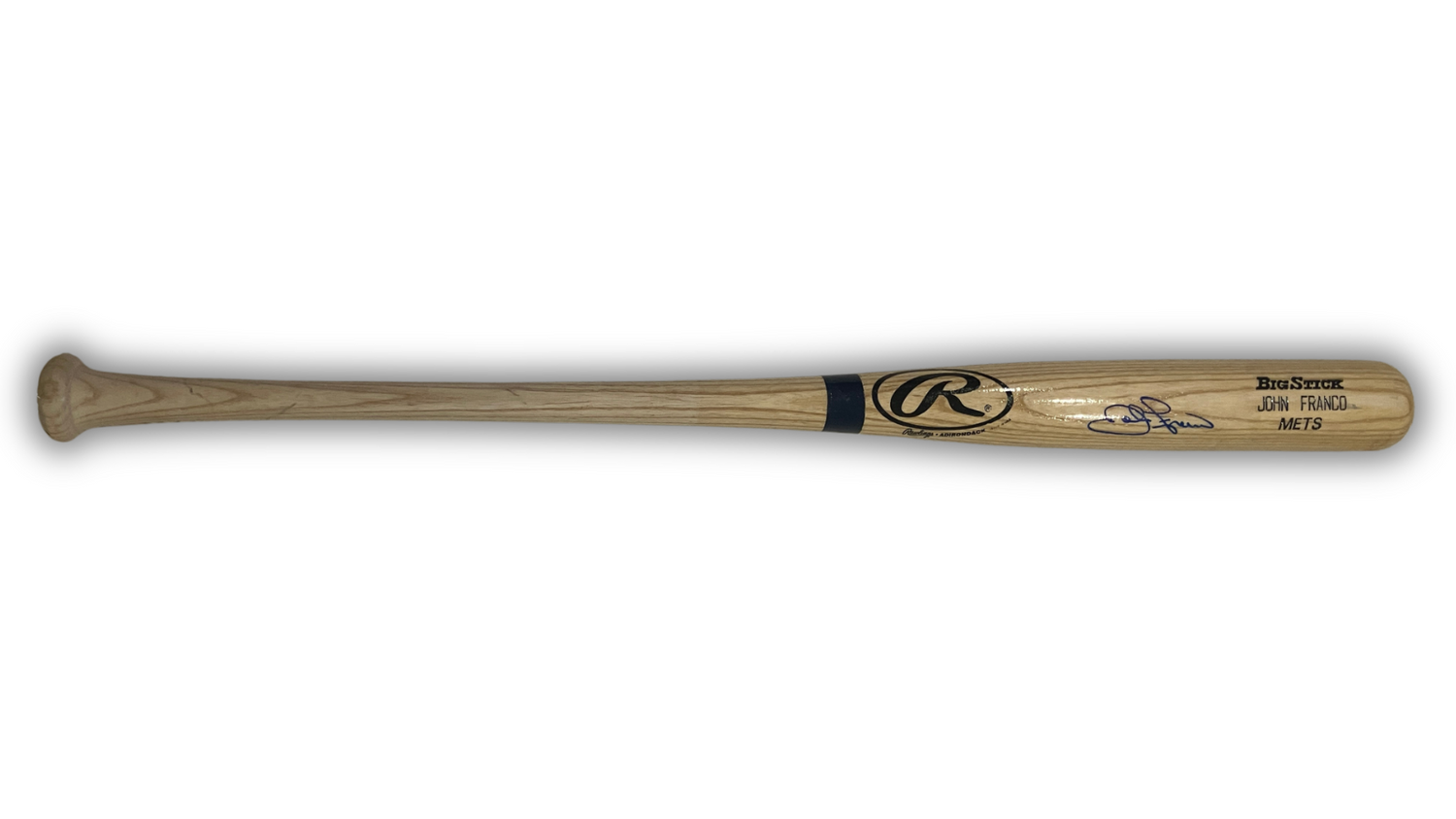 John Franco Signed Game-Issued NY Mets Baseball Bat. Auto JSA1