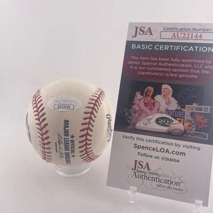 Mariano Rivera Signed 100th Anniversary Yankees Commemorative Ball. JSA
