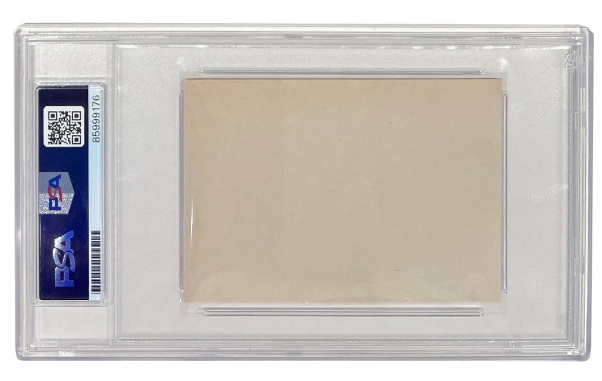Charlie Chaplin Signed Autograph. Auto PSA2