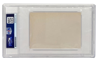 Charlie Chaplin Signed Autograph. Auto PSA2