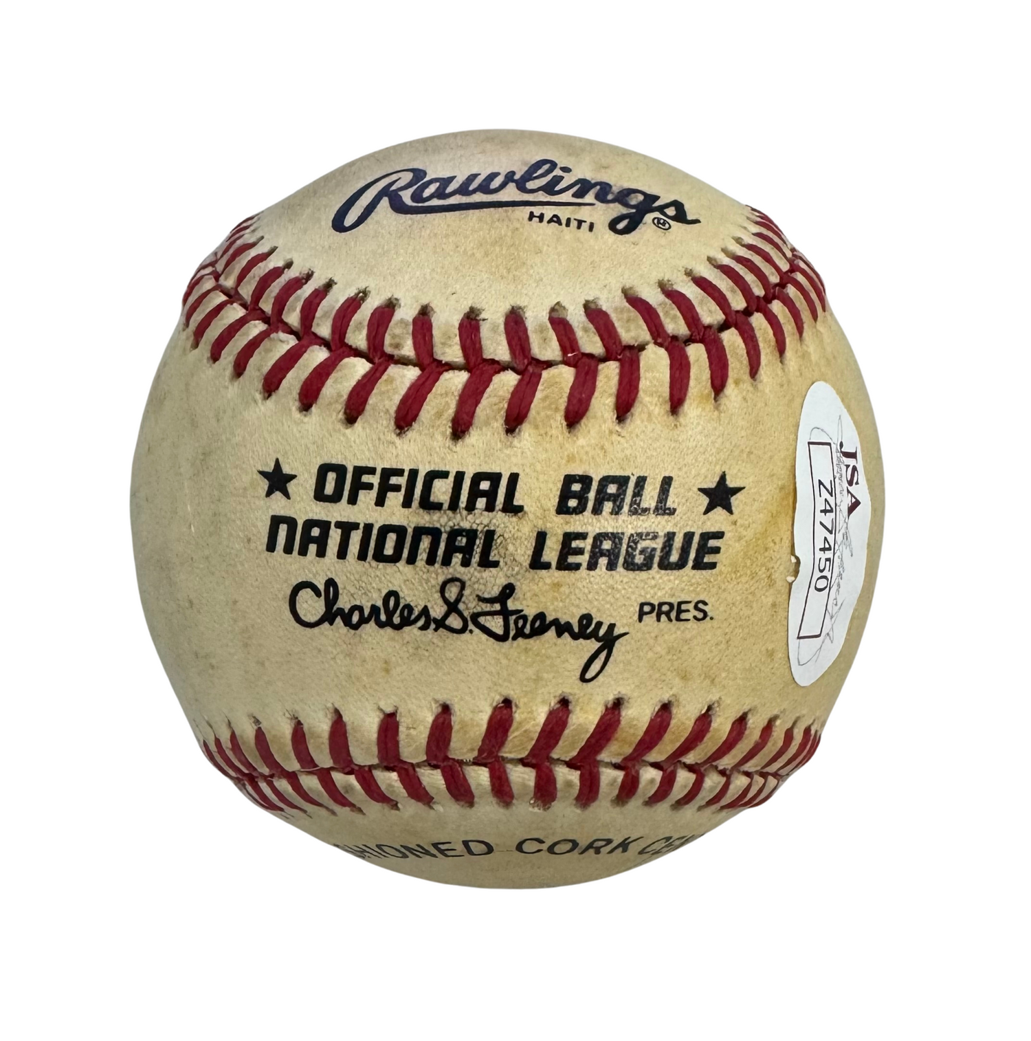 Willie Mays Signed Baseball. JSA2