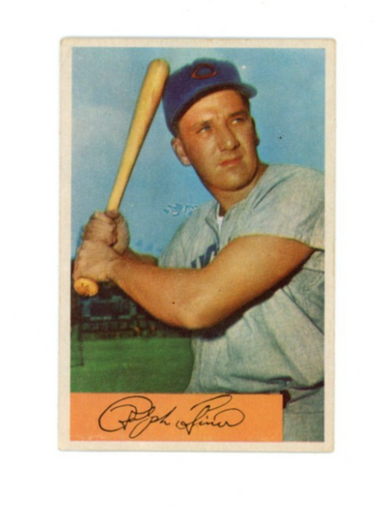 1954 Bowman Ralph Kiner Signed0