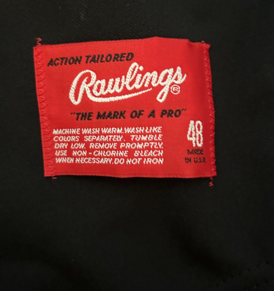 Michael Jordan MLB Chicago White Sox Rawlings Authentic Jersey, Large. Vintage2