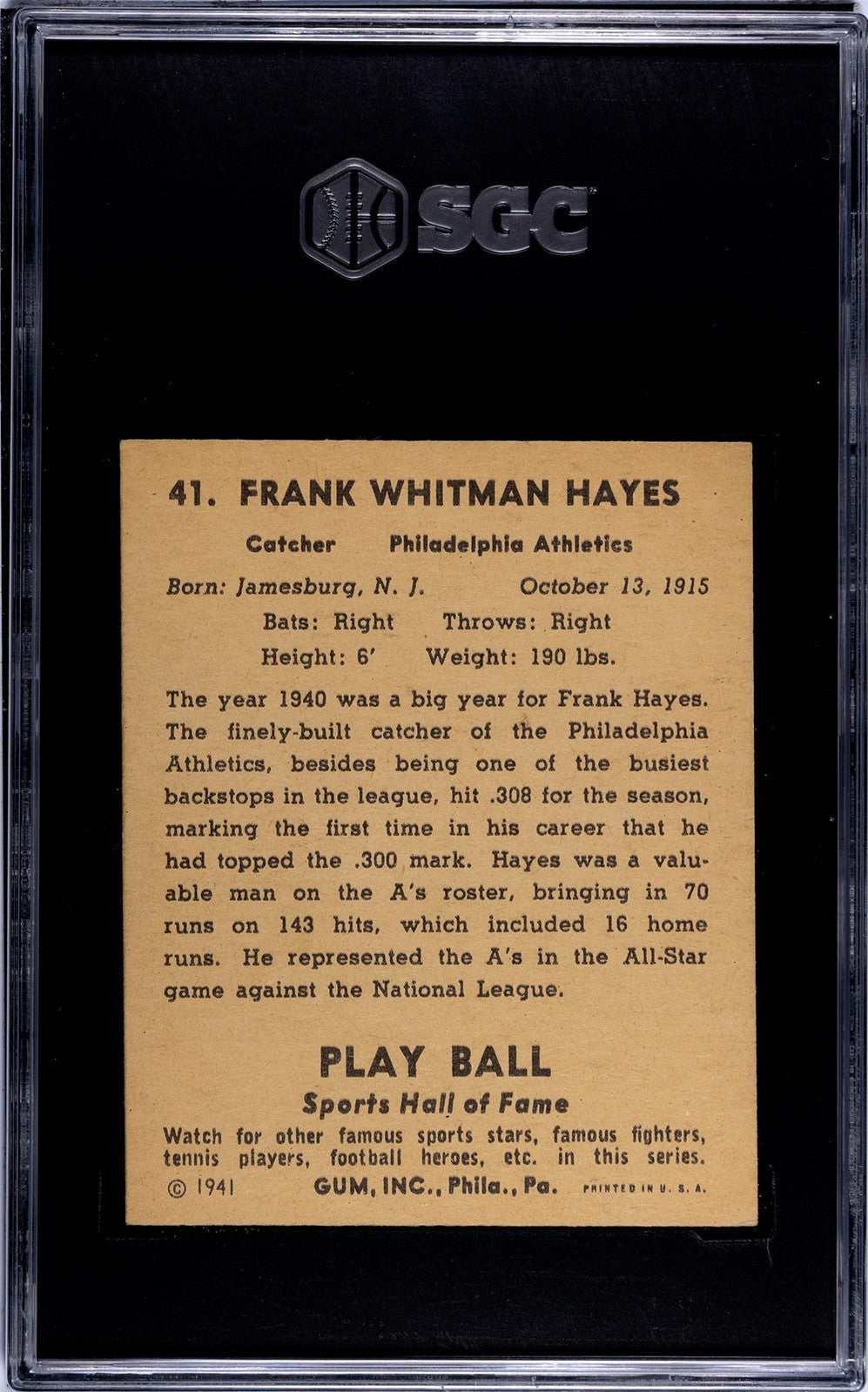 1941 Playball 