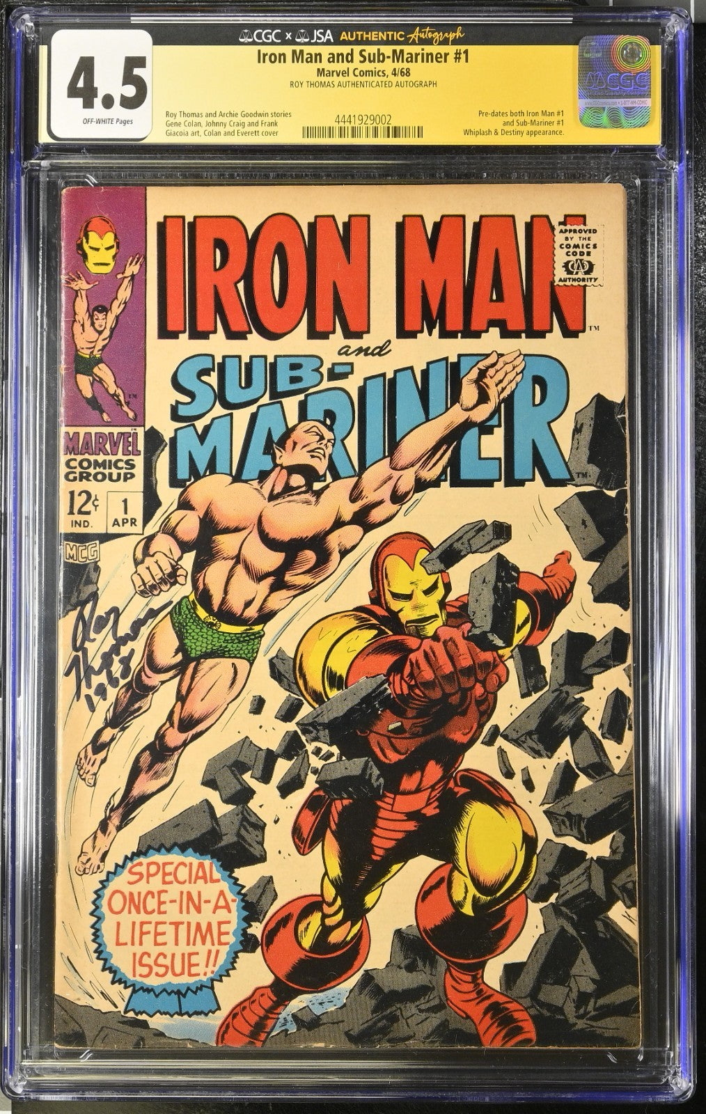 Iron Man and Sub-Mariner 