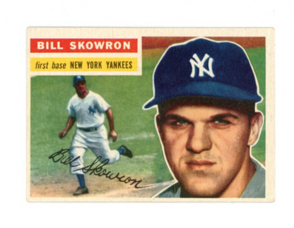 1956 Topps Bill Skowron White Back0