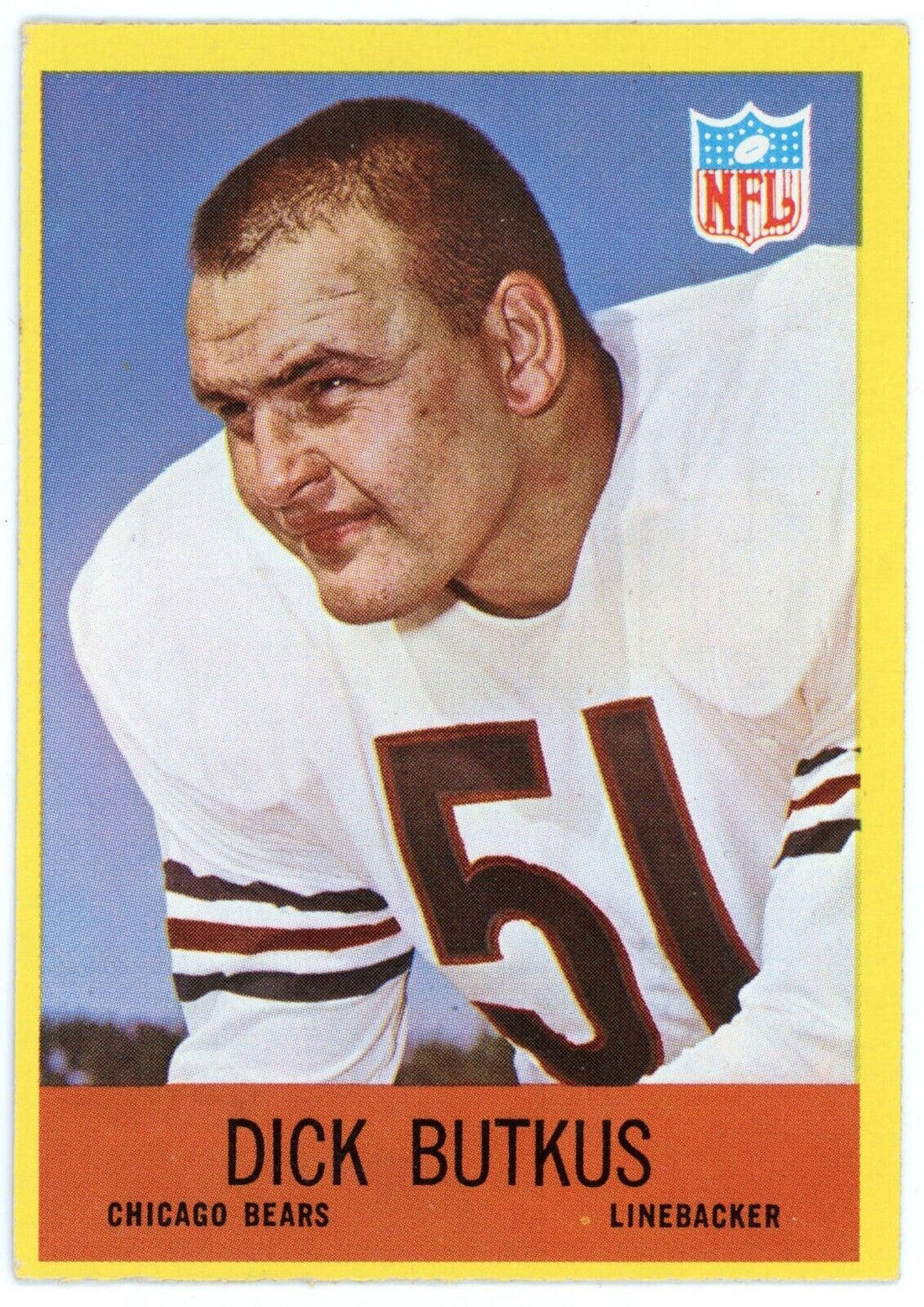 1967 Philadelphia Dick Butkus. 