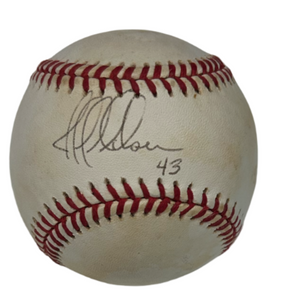 Jeff Nelson Signed Ball JSA