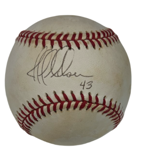Jeff Nelson Signed Ball JSA0