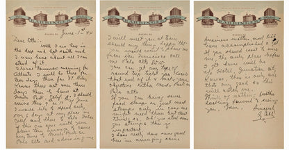 Ty Cobb Handwritten &amp; Signed Autograph Letter. ALS Auto Beckett BAS1