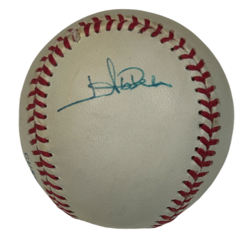 Jim Abbott Signed No Hitter Ball JSA0