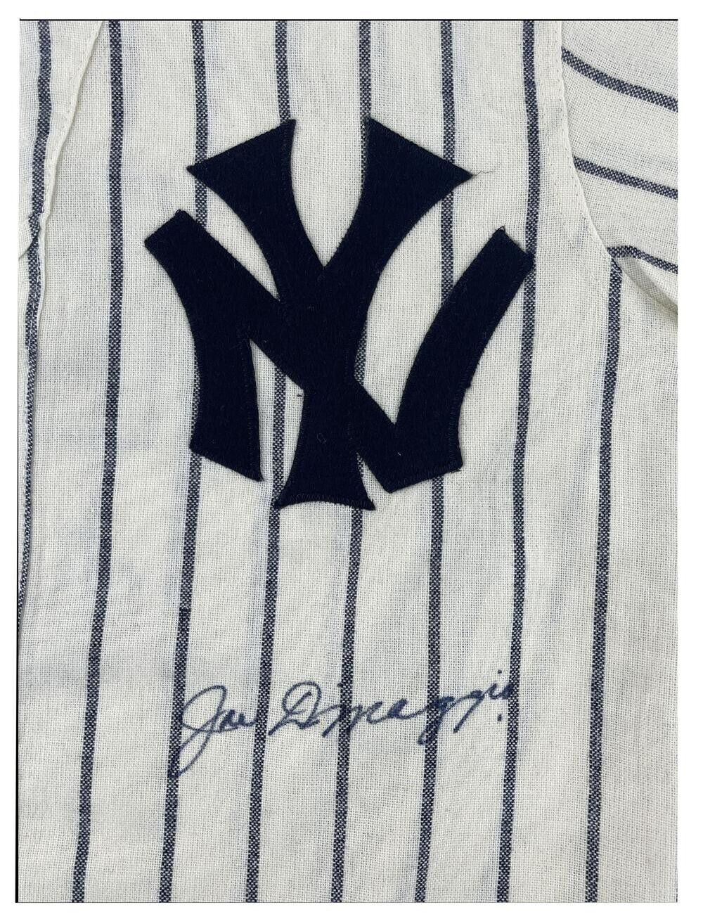 Joe DiMaggio Signed NY Yankee Jersey, 1941 Limited Edition /56. Auto JSA