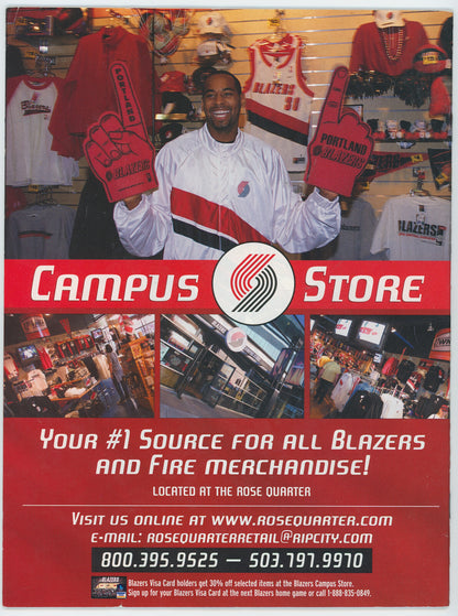 Ruben Patterson Signed 2002 Portland Trail-Blazers Program.1