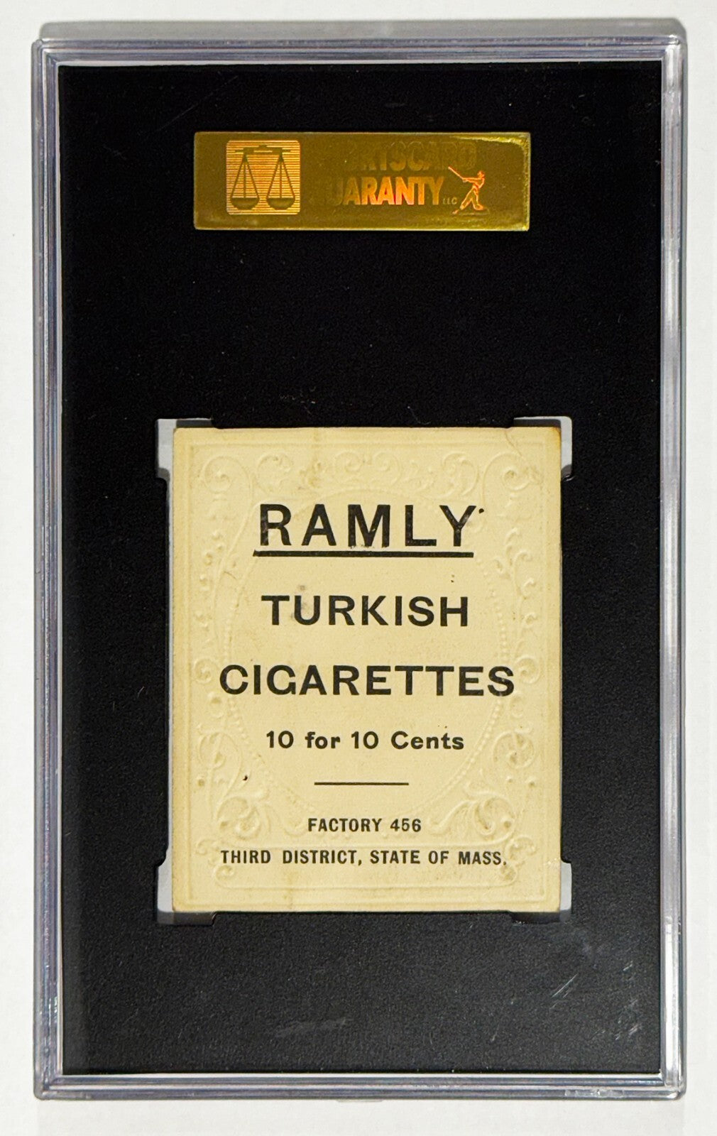 1909 T204 Ramly Pat Moran. Chicago Cubs. SGC VG-EX 41