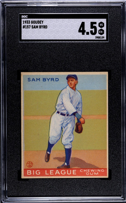 1933 Goudey Sam Byrd 