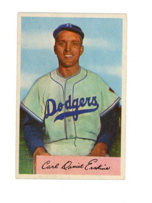 1954 Bowman Carl Erskine