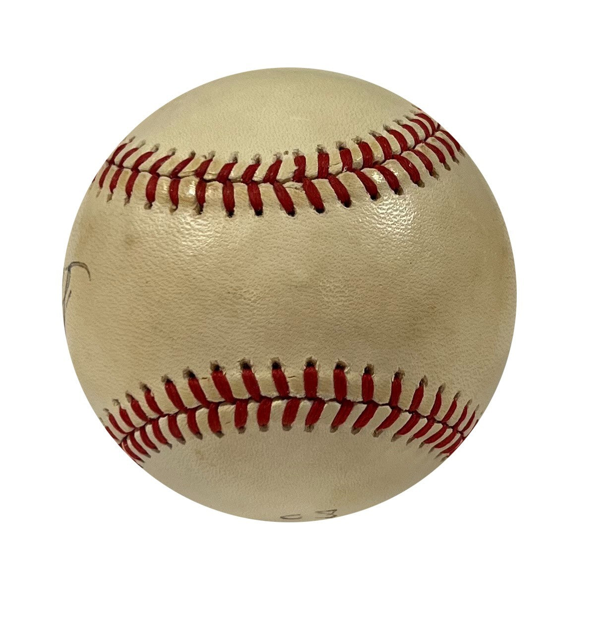 Roger Maris Hank Aaron Signed Baseball, Homerun Kings, Record Breakers. PSA6