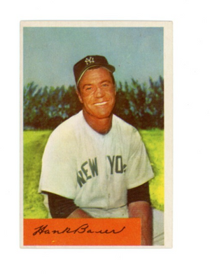 1954 Bowman Hank Bauer