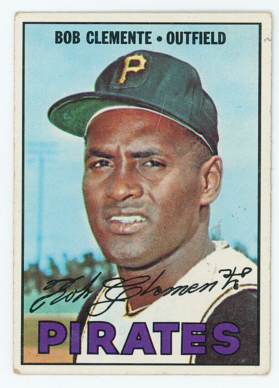 1967 Topps Roberto Clemente. Pittsburgh Pirates. 