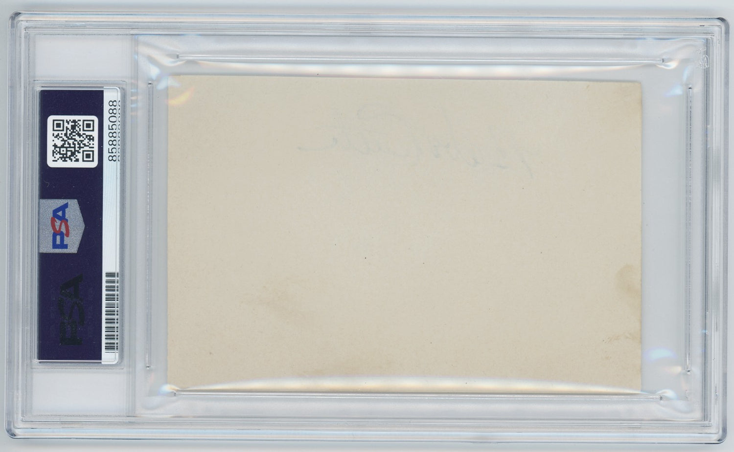 Babe Ruth Signed Autograph, NY Yankees. Auto PSA1