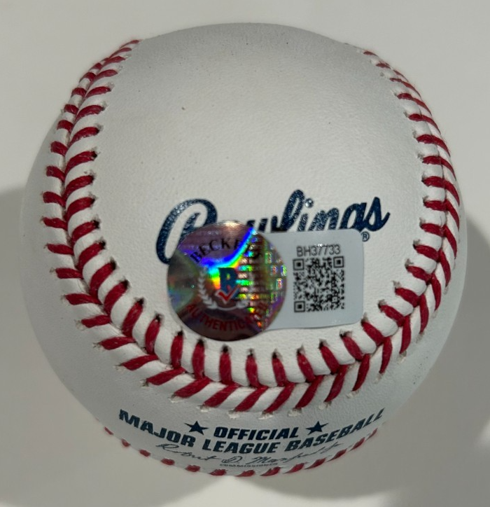 Alex Verdugo Signed Baseball. Beckett1