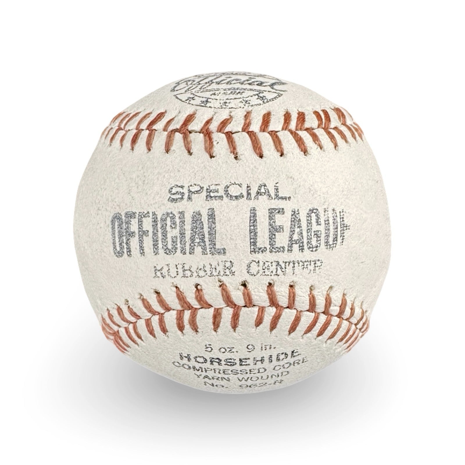 Satchel Paige Single Signed Baseball, High Grade. PSA.2