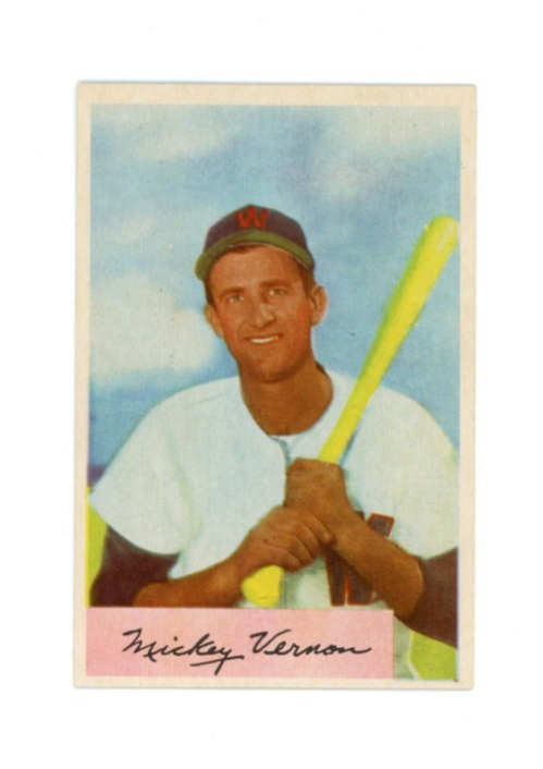 1954 Bowman Mickey Vernon0