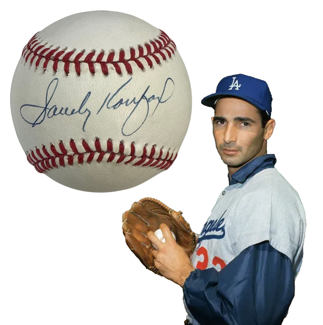 Sandy Koufax Signed Baseball. JSA0