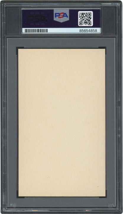 Cy Young Autograph, Signed 3" x 5" Index Card. Auto PSA2