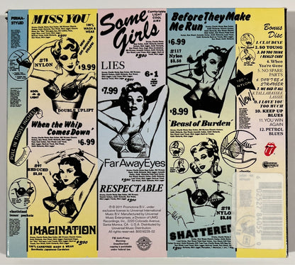 Keith Richards Signed &amp; "One Love" Inscribed Rolling Stones "Some Girls" CD. JSA3