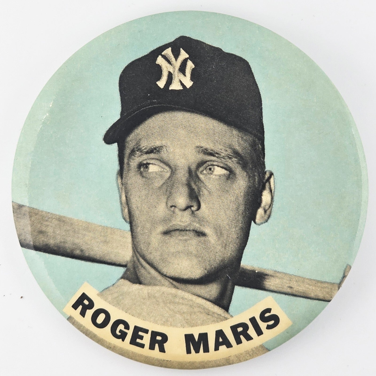 Roger Maris Stadium Pin. 1960s Era. 3.5 In. New York Yankees0