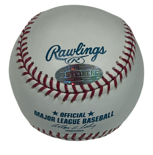 Pedro Martinez Signed Ball Steiner1