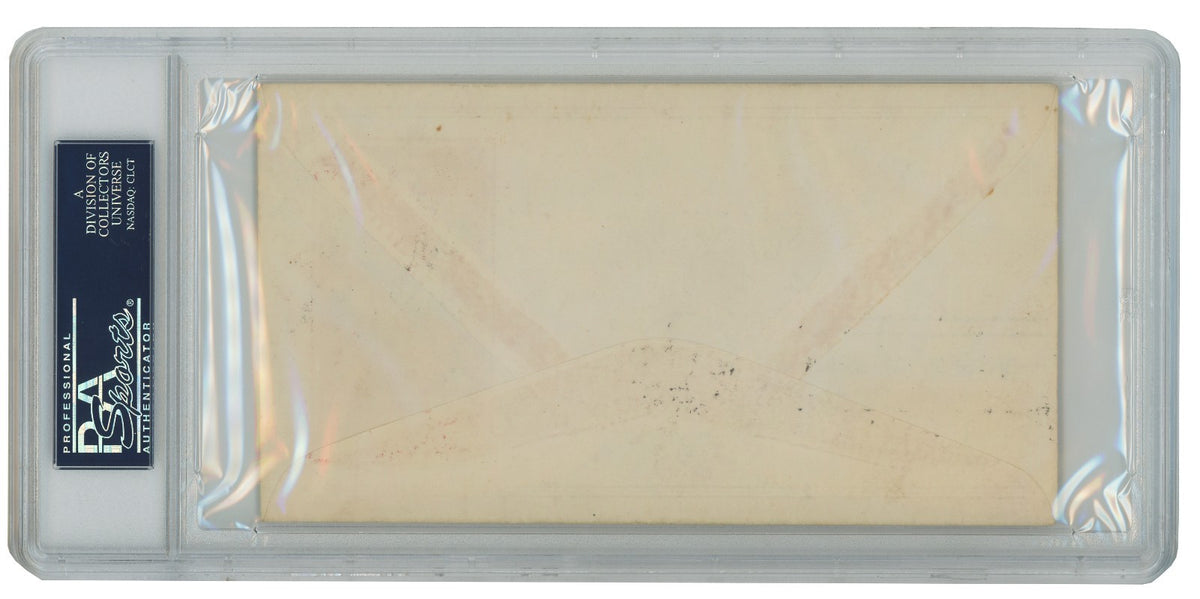 Napoleon Larry Lajoie Signed First Day Cover, 1939 Centennial FDC. Auto PSA 82