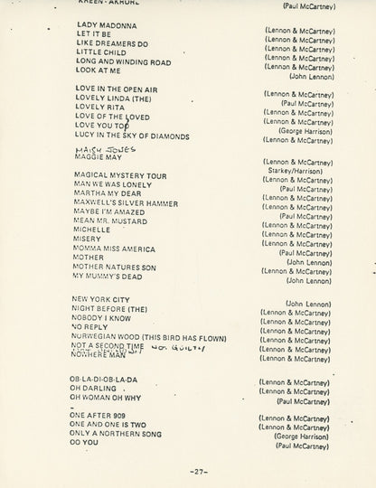 Michael Jackson Signed 1985 Beatles Music Catalog Purchase Document11