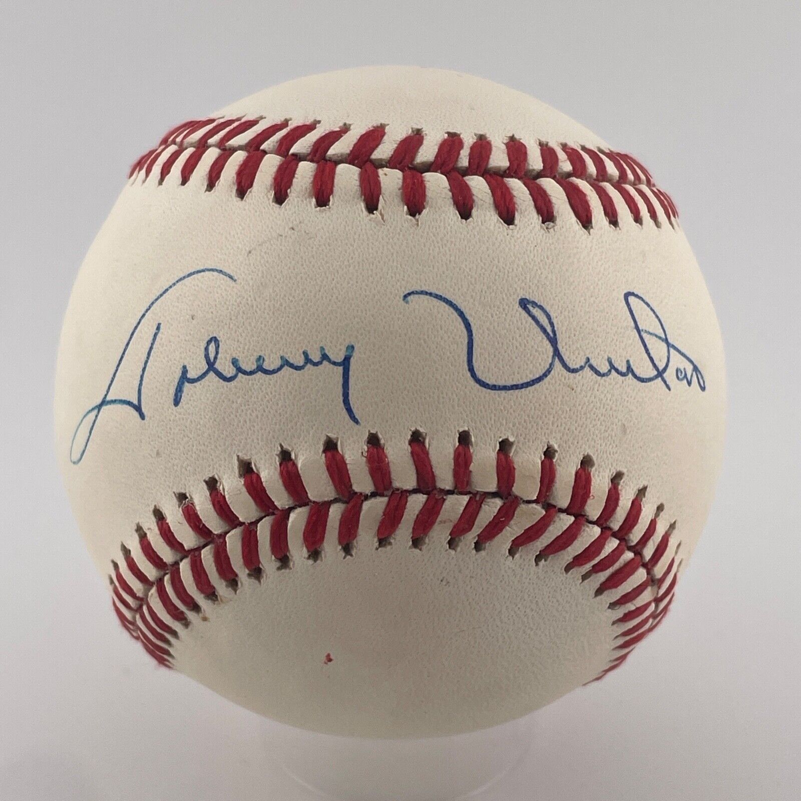 Johnny Unitas Signed Baseball. JSA