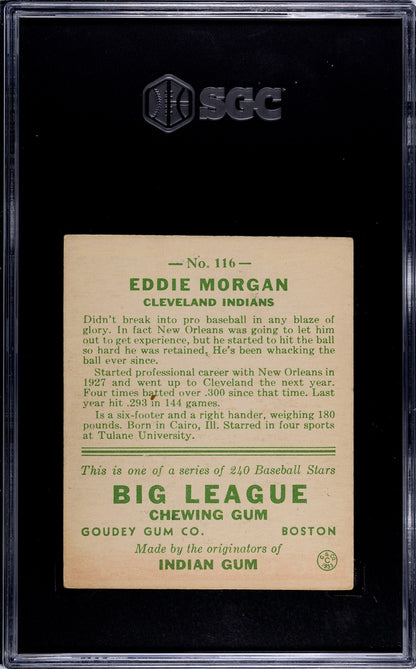 1933 Goudey Eddie Morgan 