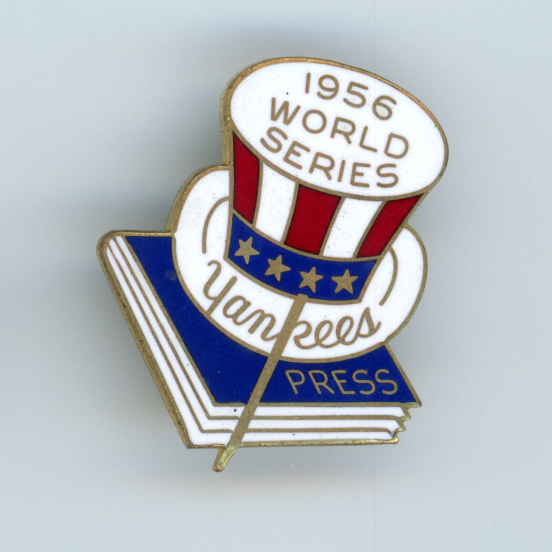 1956 New York Yankees, World Series Press Pin