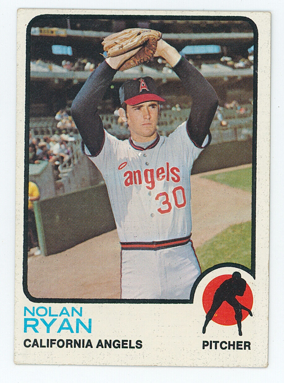 1973 Topps Nolan Ryan. California Angels. 