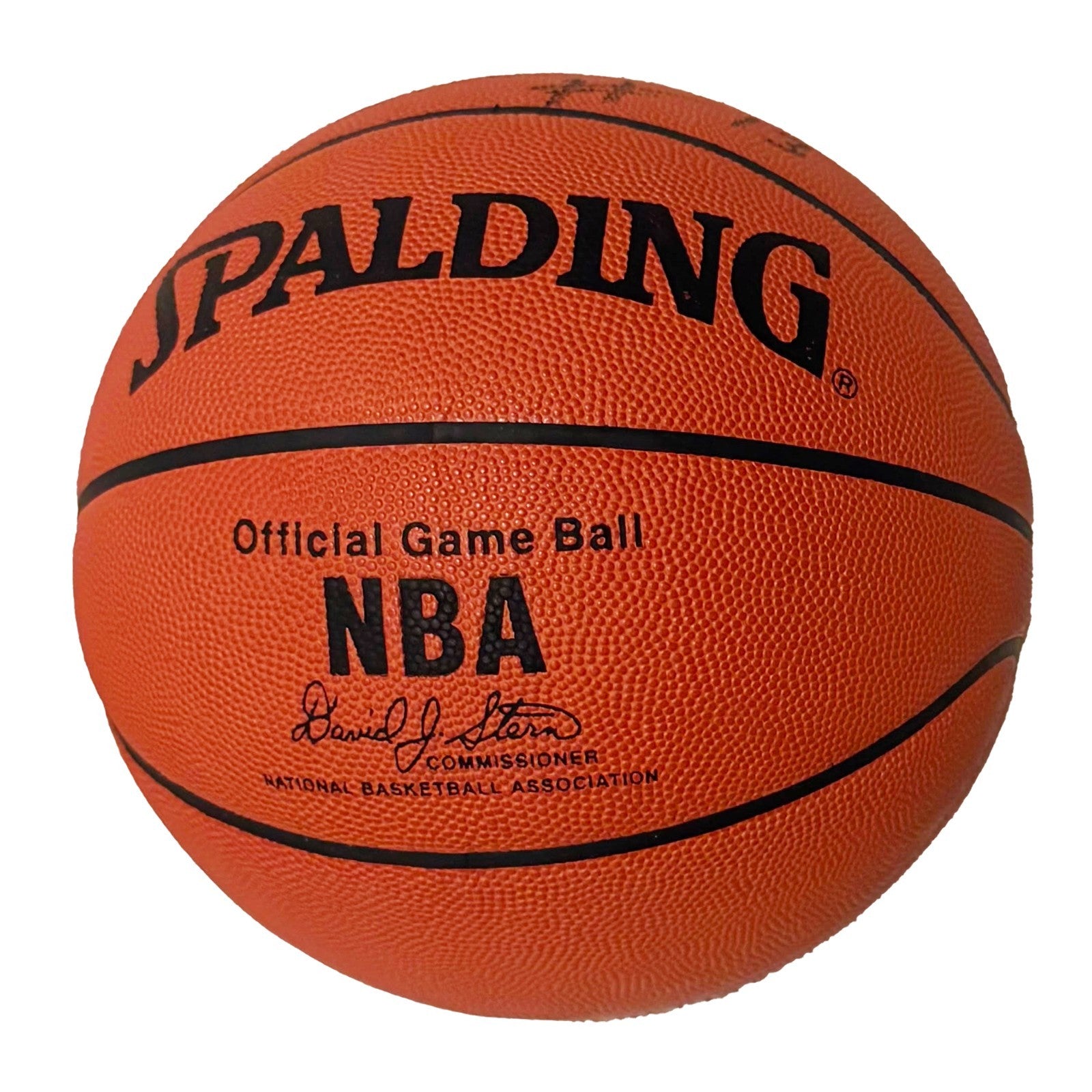 Wilt Chamberlain Signed &amp; Inscribed Basketball. Auto JSA2