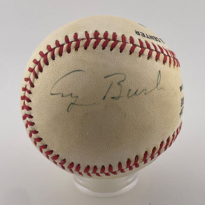 President H.W. Bush Signed Baseball. JSA